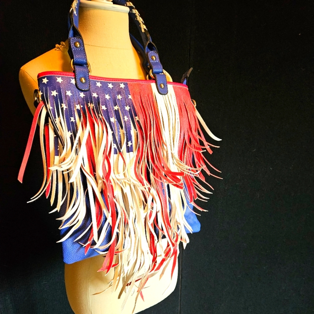 Red, White & Blue Purse